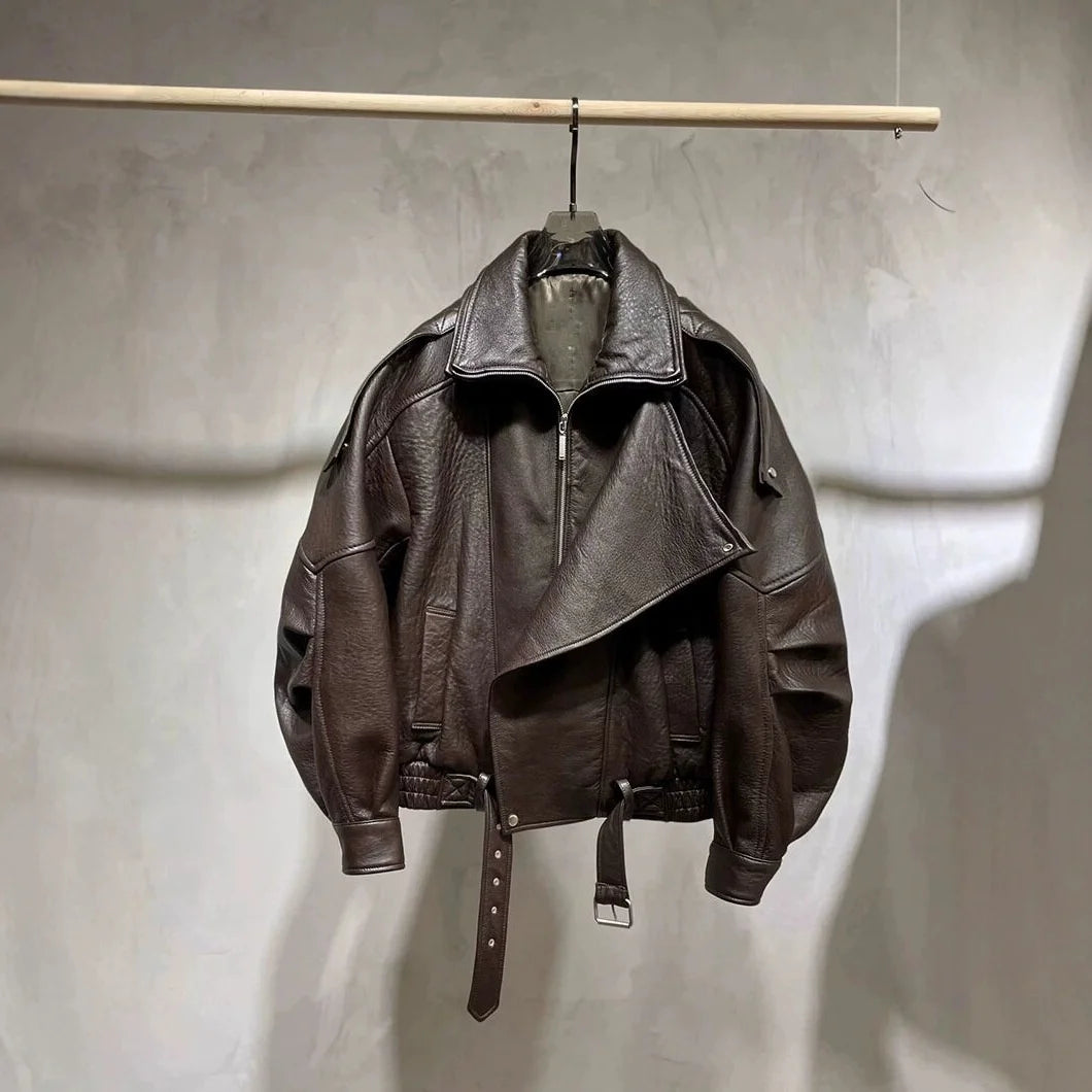 🖤Daily Drop Leather Bomber