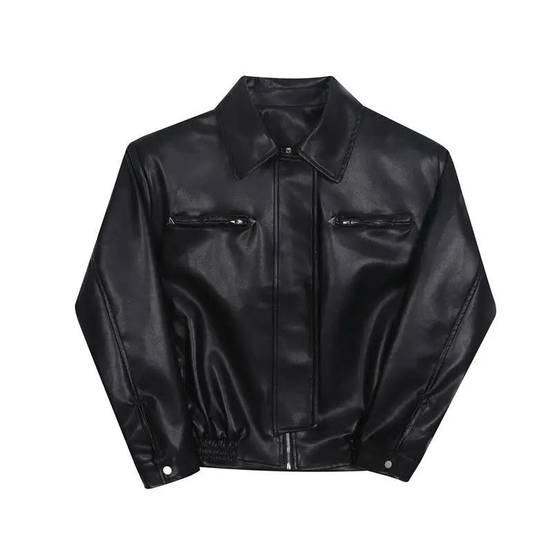 🖤Daily Drop Leather bomberjacket