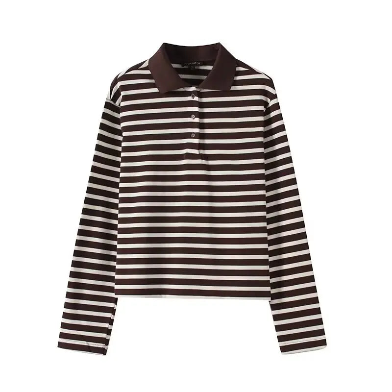 🖤 Daily Drop Polo longsleeve stripes