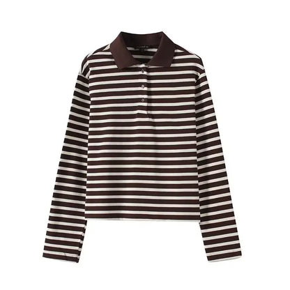 🖤 Daily Drop Polo longsleeve stripes