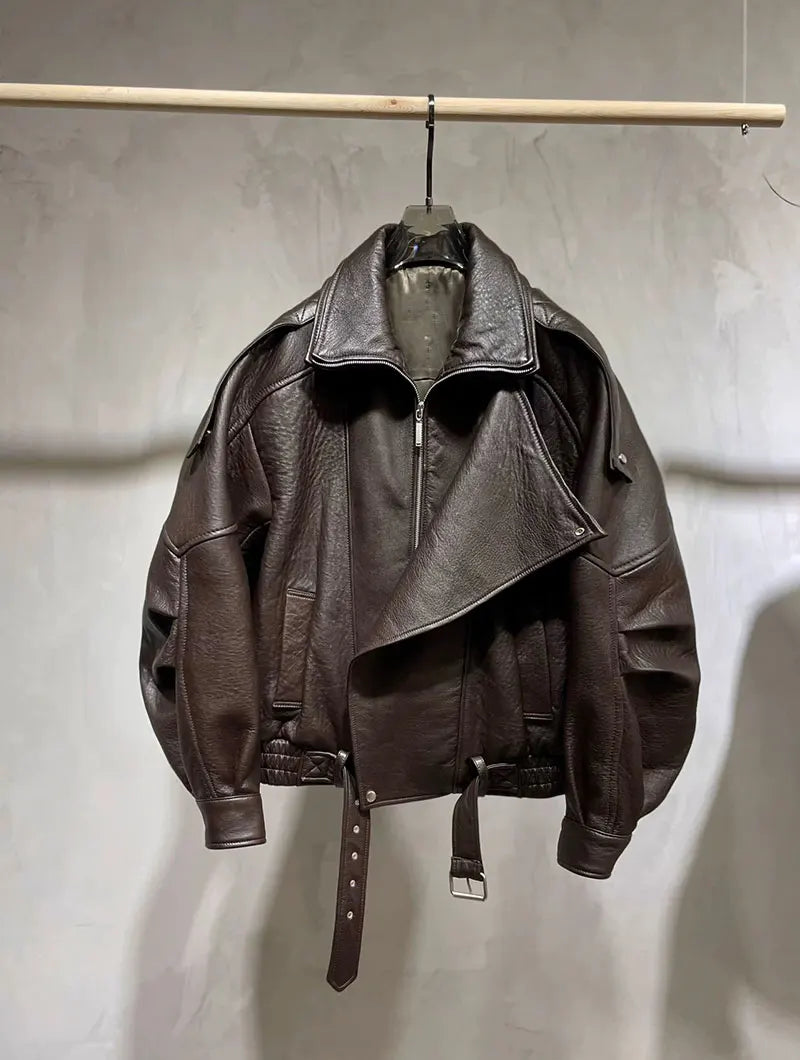 🖤Daily Drop Leather Bomber