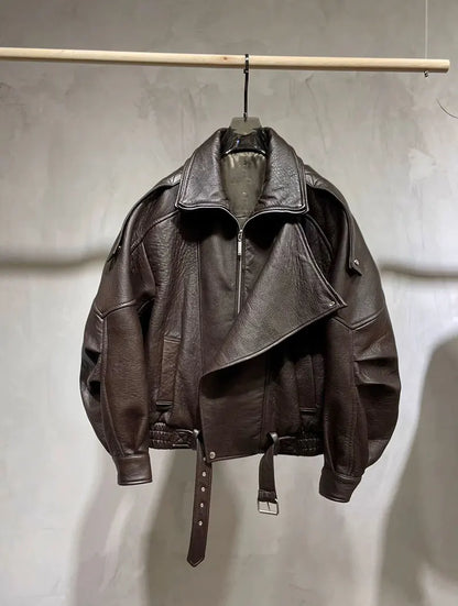 🖤Daily Drop Leather Bomber