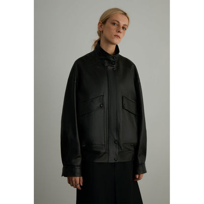 🖤Daily Drop  Leather Jacket – Black / Brown